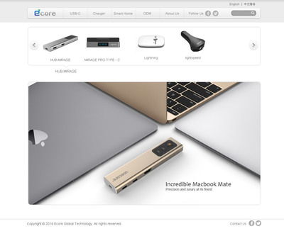 企業通用 中英文雙語外貿網站模板
